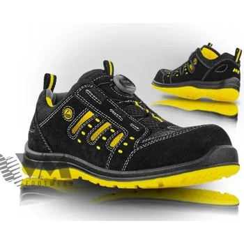 VM Footwear MEMPHIS BOA S1P ESD sandále Čierna-Žltá