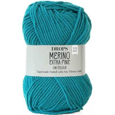 Příze DROPS Merino Extra Fine uni color 28 - petrol