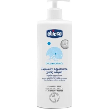 Chicco Пяна за баня " Без сълзи" , Chicco Baby Moments No More Tears Bath-Shampoo 750ml