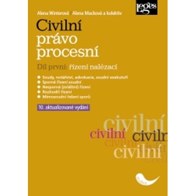 Civilní právo procesní. Díl první: řízení nalézací