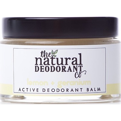 The Natural Deodorant Co. Active Deodorant Balm Lemon + Geranium 55 g
