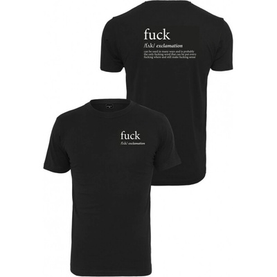 Mister Tee Fuck čierne