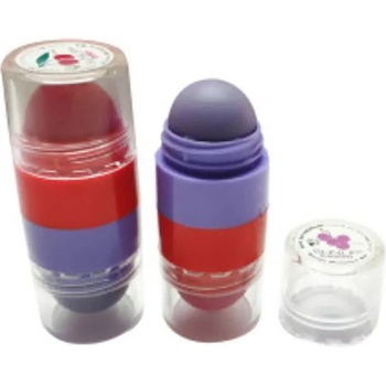 BELSUN FP-20 3.2ml*2 Cherry + Blueberry lip stick - Clear (Multicolor)