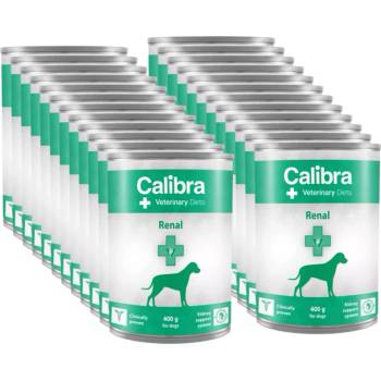 Calibra Ветеринарни диети за кучета с бъбречни проблеми 24x400г