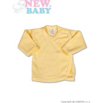 New Baby - kojenecká košilka Classic - žlutá