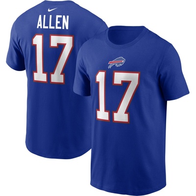 Josh Allen #17 Buffalo Bills NFL Nike Name and Number T-Shirt