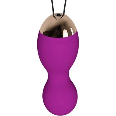 Seven Creations Вибриращи вагинални топчета "oteuf purple" 10 см