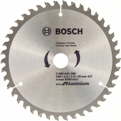 Bosch 2608644388 Pílový kotúč Eco for Alu 160x2.2/1.5x20 42T