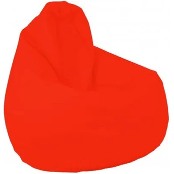 Image 1 of PUFRELAX Калъф за пуф круша, 220л. , Nirvana Hobbit - Teteron Orange Neon (COVER_PUF-G-NH-TEX-NEOR)