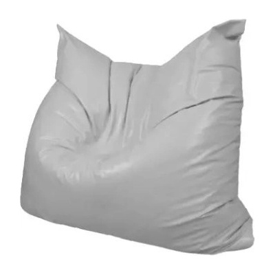 JAKS Vankúš na sedenie šedý Puff 130x100x30