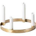 ferm LIVING Свещник Circle месинг 25 см (5725)