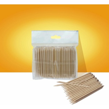 Staleks pomarančové drievko na nechty 7,5 cm 100 ks