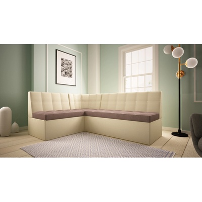 DST Кухненски ъгъл Tihomir-dst, бежово и кафяво