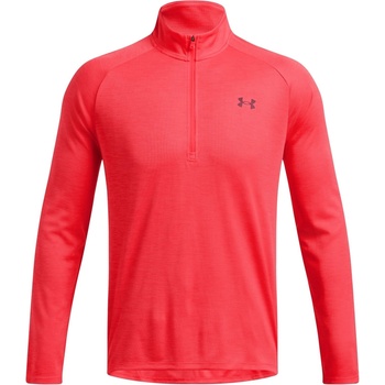 Under Armour Tech ½ Zip Long Sleeve Mens - Racer Red