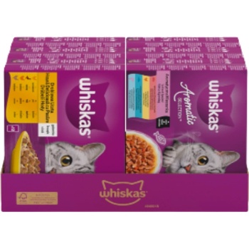 Whiskas Adult сашета 72x85г (48+24 БЕЗПЛАТНО)