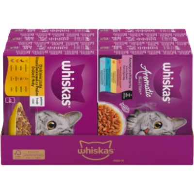 Whiskas Adult сашета 72x85г (48+24 БЕЗПЛАТНО)
