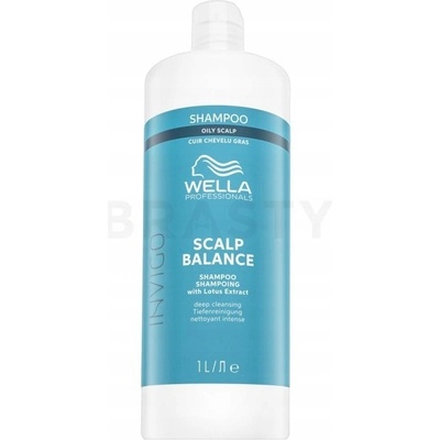 Wella Professionals Invigo Scalp Balance Oily Scalp Shampoo hloubkově čisticí šampon pro mastné vlasy 1000 ml