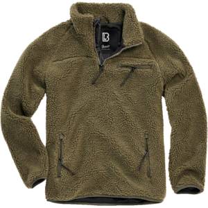Brandit Брандирано яке от полар Teddyfleece Troyer, маслина (5022.1)
