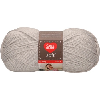 Red Heart Soft Farba: Silver
