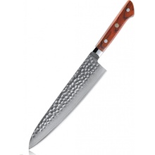 The Knife Brothers Palisandr hammered šefkuchařský damaškový nůž 8"