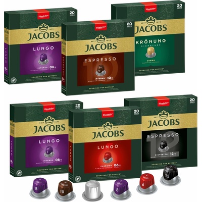 Jacobs Kapsle pro Nespresso Espresso Classico 120 ks