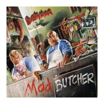 DESTRUCTION - MAD BUTCHER MIXED SPLATTER LTD. LP