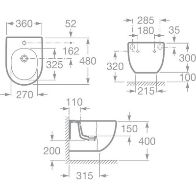 Roca Meridian compact A357246000
