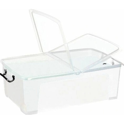 CEP Strata Plastový úložný box s víkem, 50 l