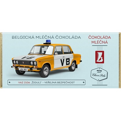 CHOCO POLA VAZ 2106 „Žiguli“ Veřejná bezpečnost mléčná 100 g