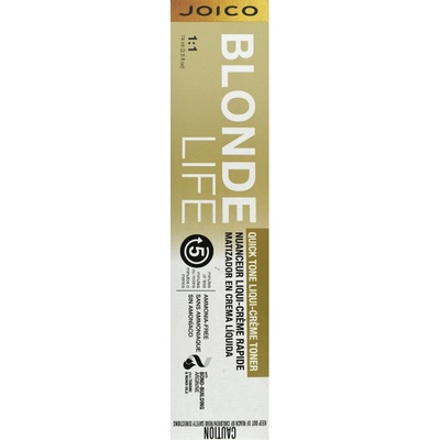 Joico Blonde Life Quick Creme Toner Tónovací krém Silver 74 ml