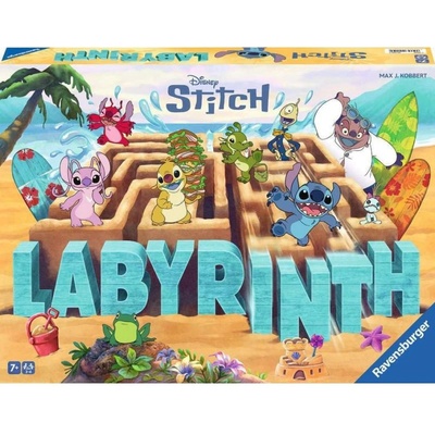 Ravensburger Настолна игра Labyrinth: Stitch - Семейна (24962)