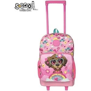 S-Cool Ученическа раница на колелца scool little puppy, 16l