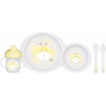 Saro Комплект за хранене Saro Baby - Жираф, 5 части (52824)