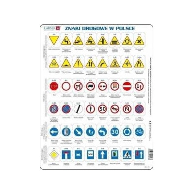 TACTIC Ukladanka Road Signs In Poland