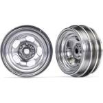 Traxxas диск 1.0" полуматов хром (2)