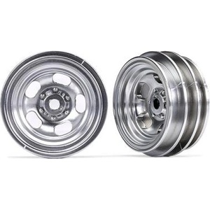 Traxxas диск 1.0" полуматов хром (2)