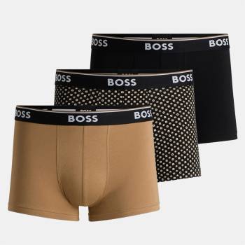 Boss Боксерки Boss Trunk 3-Pack - AOP/Bei/Blk 964