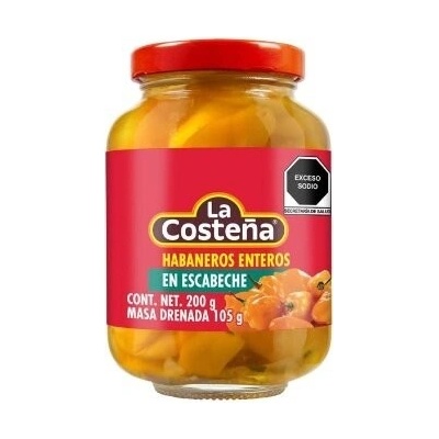 La Costeña Habanero celé 200 g