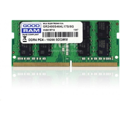 GoodRam DDR4 8GB 2400MHz CL17 GR2400S464L17S/8G