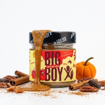 Big Boy Big Pumpkin spice Arašídový krém s příchutí dýňového koření 220 g