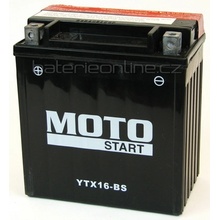 Motostart YTX16-BS