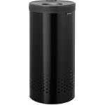 Brabantia Кош за пране, 35 л, матовочерен, стомана, Brabantia (BRAB242342)