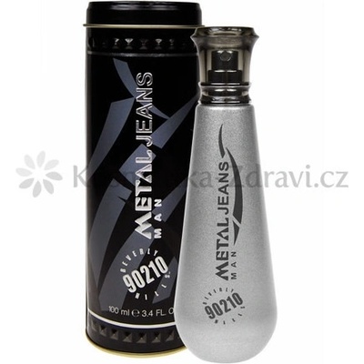 Beverly Hills 90210 Metal Jeans toaletní voda pánská 100 ml