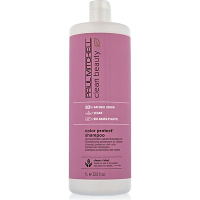 Paul Mitchell Bezsulfátový šampon pro barvené vlasy Clean Beauty (Color Protect Shampoo) 1000 ml