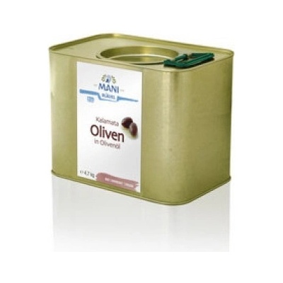 Mani Bio Černé olivy Kalamata 4700 g