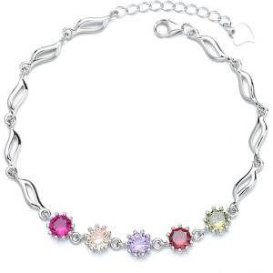Silenti Jewelry Сребърна гривна "Жизненост
