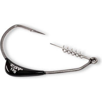Black Cat Mega-Offset-Hook DG coating vel.12 10g 1 ks