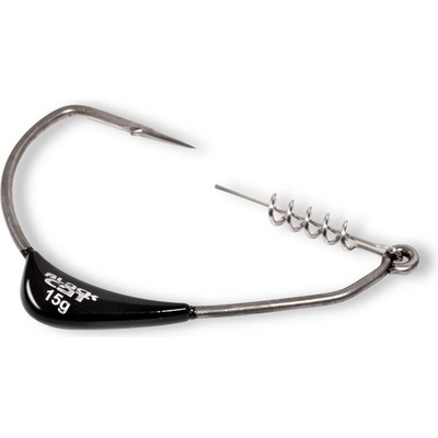 Black Cat Mega-Offset-Hook DG coating vel.12 10g 1 ks