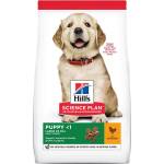 Hill's Суха храна за подрастващи кученца от едри и гигантски породи Hill's Science Plan Large Breed Puppy, с пилешко
