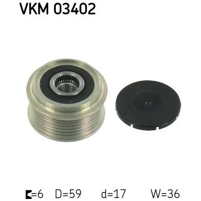 Předstihová spojka SKF VKM 03402
